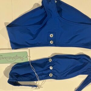 Blue Kids Swim Bikini